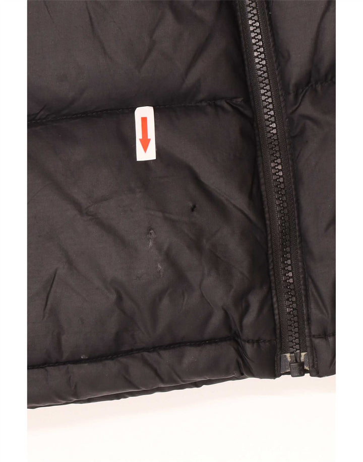 Jaqueta masculina acolchoada com capuz The North Face UK 36 pequena nylon preta
