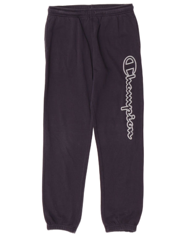 Calça de treino Champion Boys Joggers 11-12 anos grande azul marinho