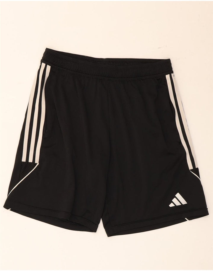 ADIDAS Mens Aeroready Regular Fit Sport Shorts Médio Preto Poliéster