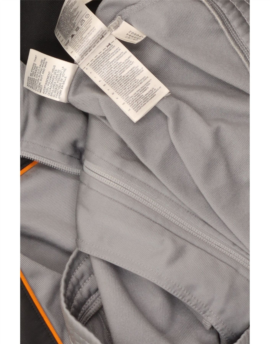 Adidas Mens Treino Top Jaqueta Cinza Médio Colourblock Poliéster