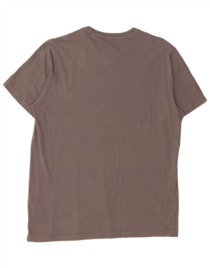 Camiseta masculina JACK WILLS Classic Fit gráfica cinza médio