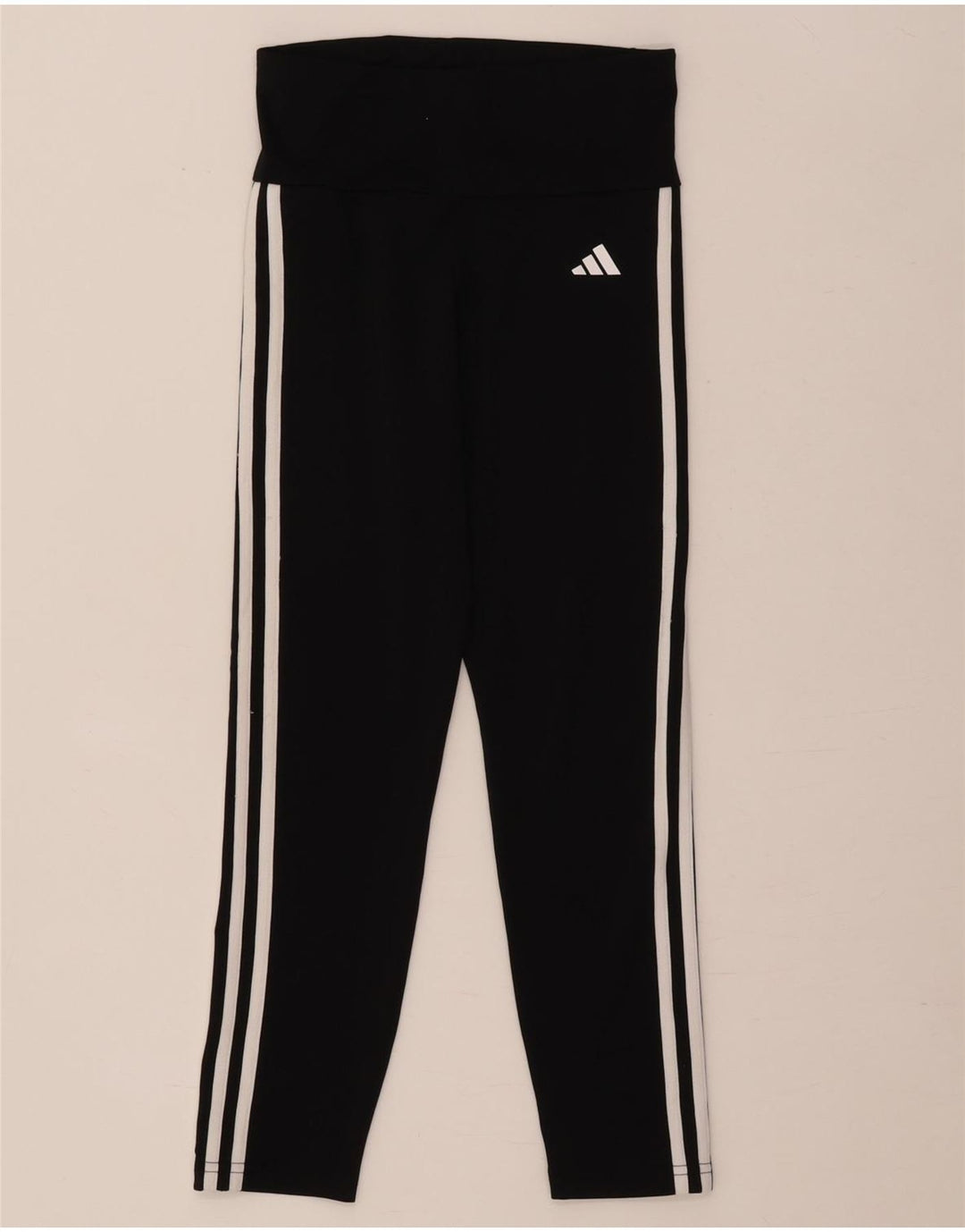 Leggings Adidas Aeroready para meninas 11-12 anos preto poliéster
