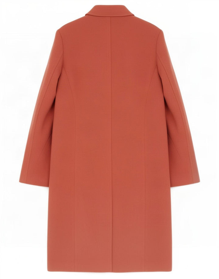 Sobretudo feminino Marks & Spencer UK 8 pequeno poliéster rosa