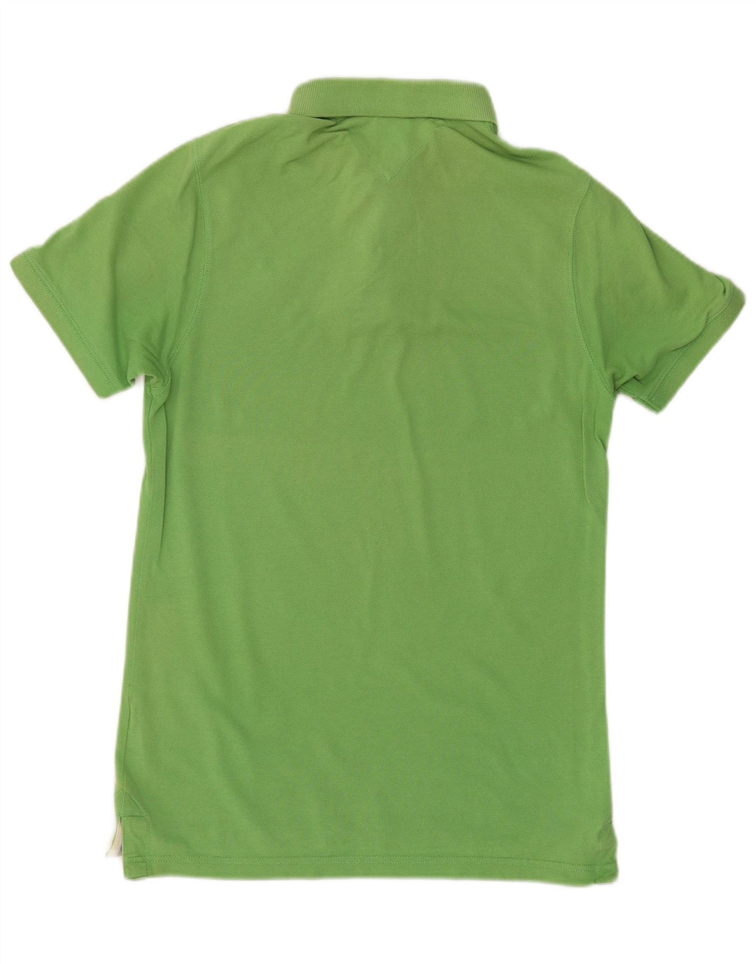 Camisa polo masculina TOMMY HILFIGER algodão verde médio