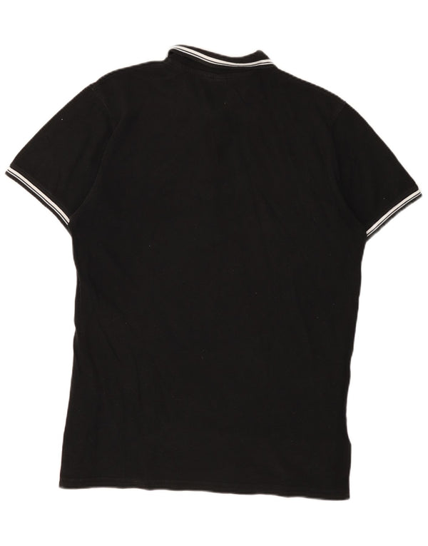 Camisa polo masculina Sergio Tacchini XL algodão preto