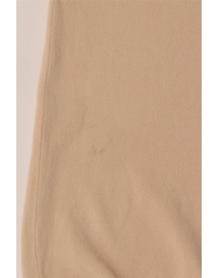 Zara Blusa Feminina Top Reino Unido 12 Médio Bege