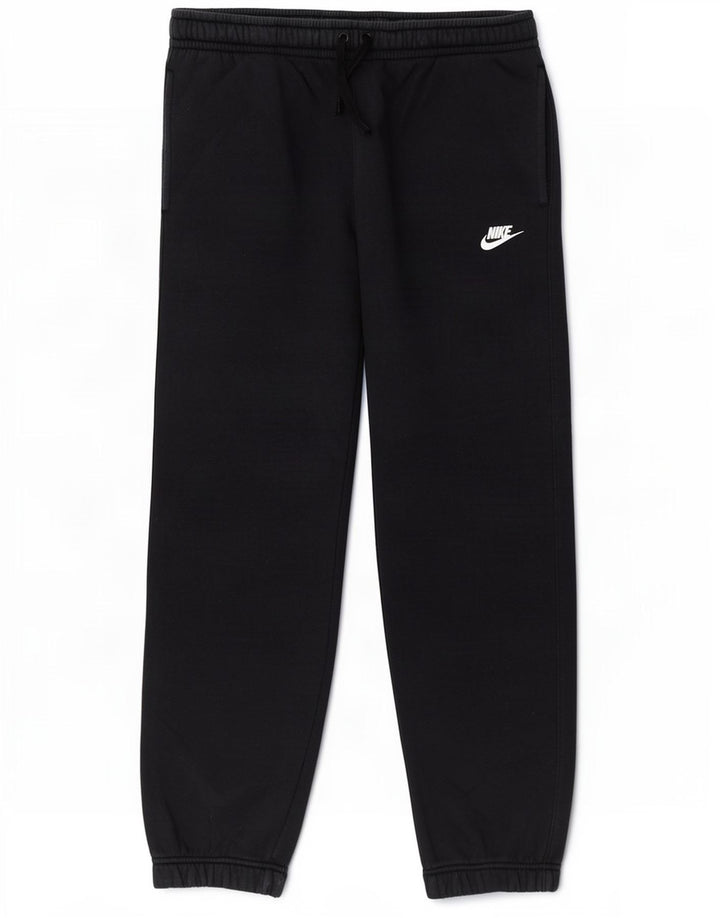 Nike Mens Treino Calças Joggers Médio Algodão Preto