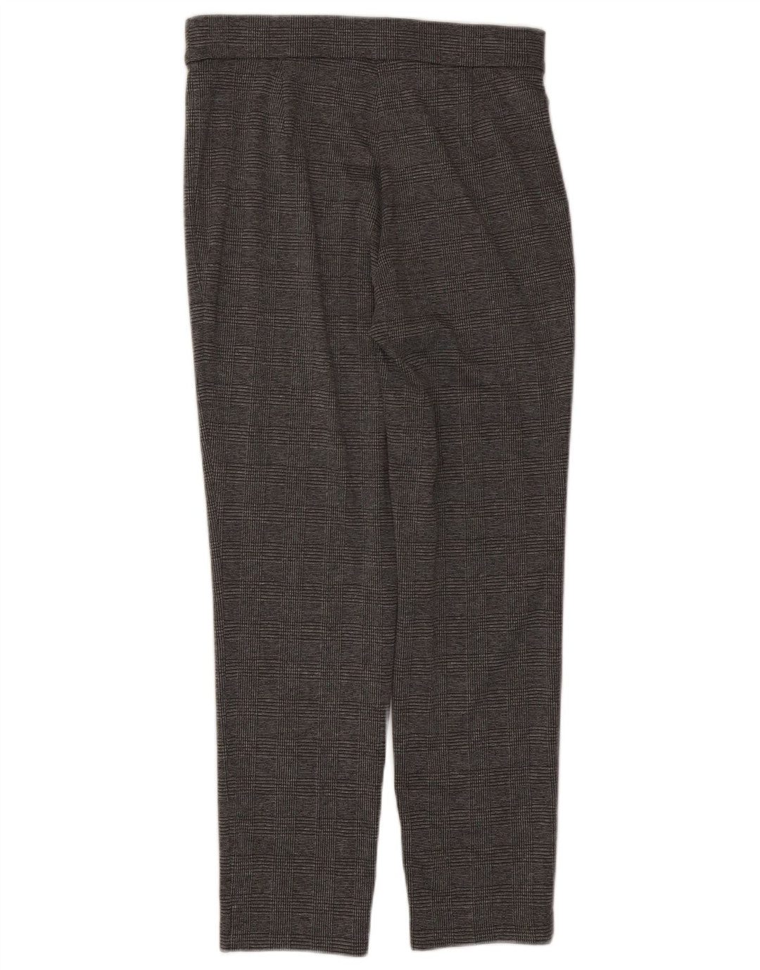 Calça casual feminina Marks & Spencer Reino Unido 12 médio W30 L27 cinza