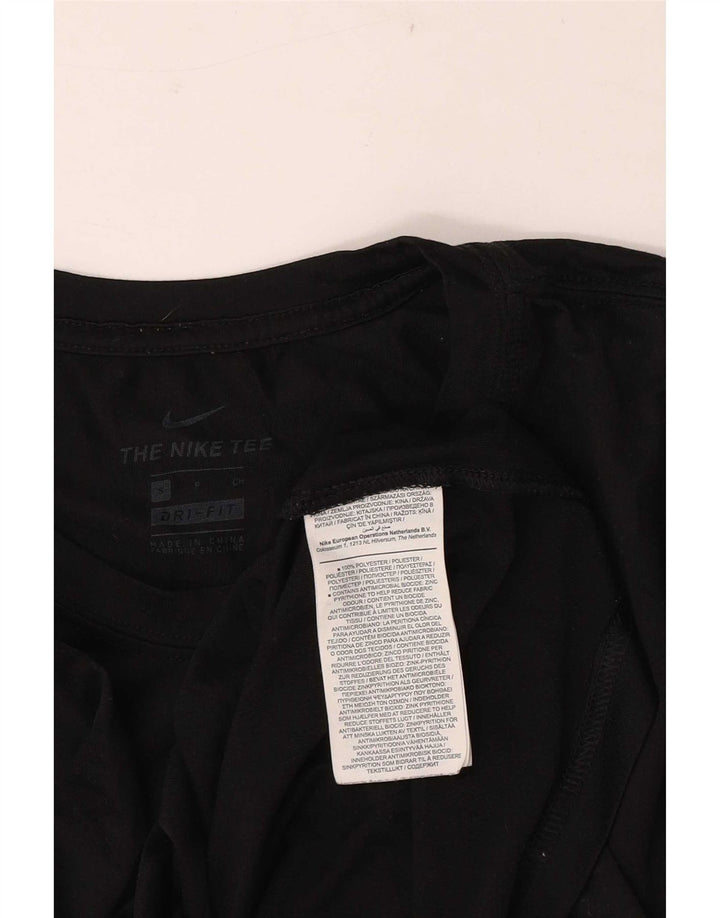 Camiseta Nike Masculina Dri Fit Graphic Top Pequeno Poliéster Preto