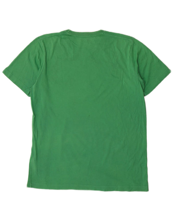 Timberland Camiseta masculina gráfica grande algodão verde