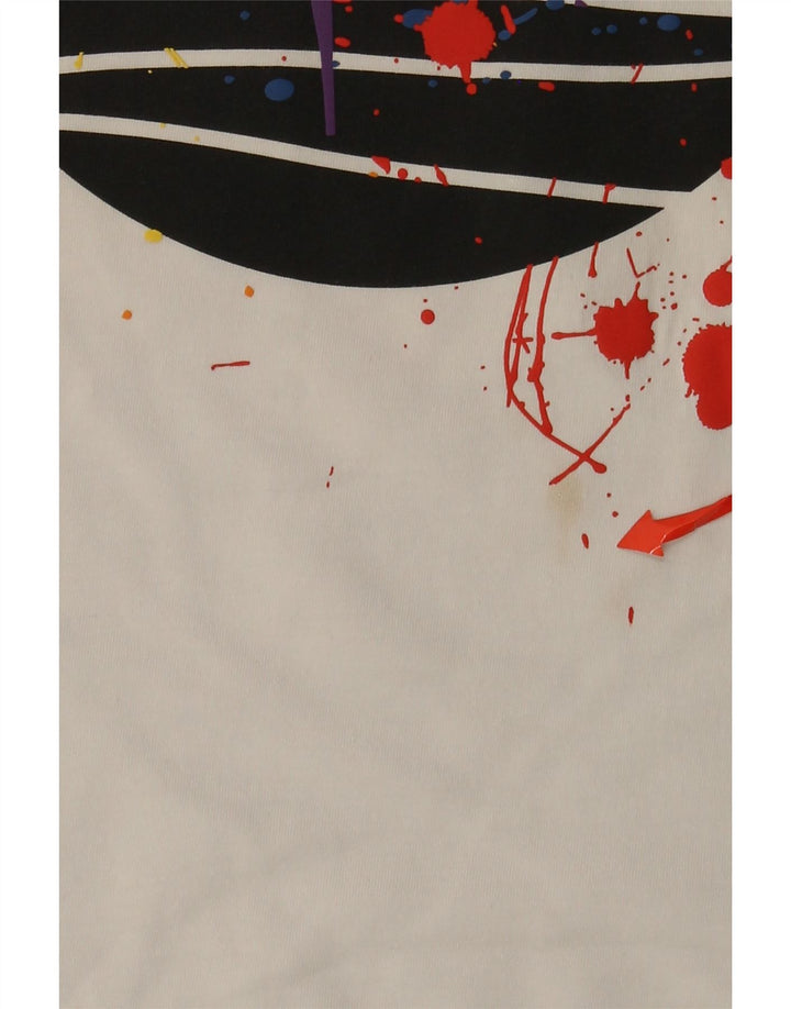 Camiseta masculina Timberland Regular Fit Graphic Top XL algodão branco