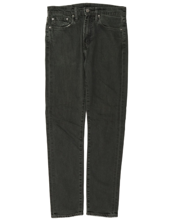 Jeans femininos Levi's Slim W28 L32 algodão verde