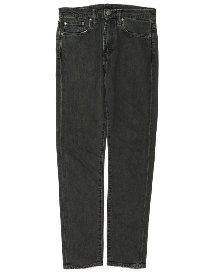 Jeans femininos Levi's Slim W28 L32 algodão verde