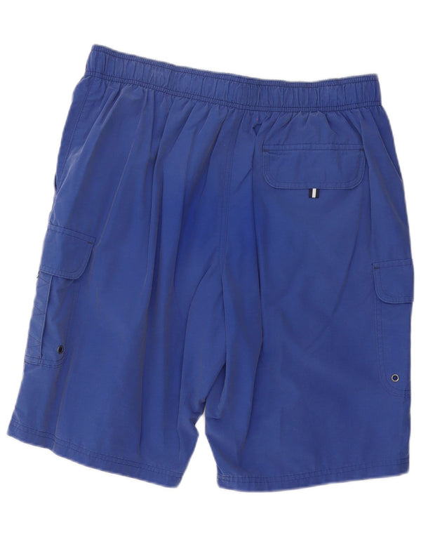 Shorts de natação masculino Marks & Spencer grande azul