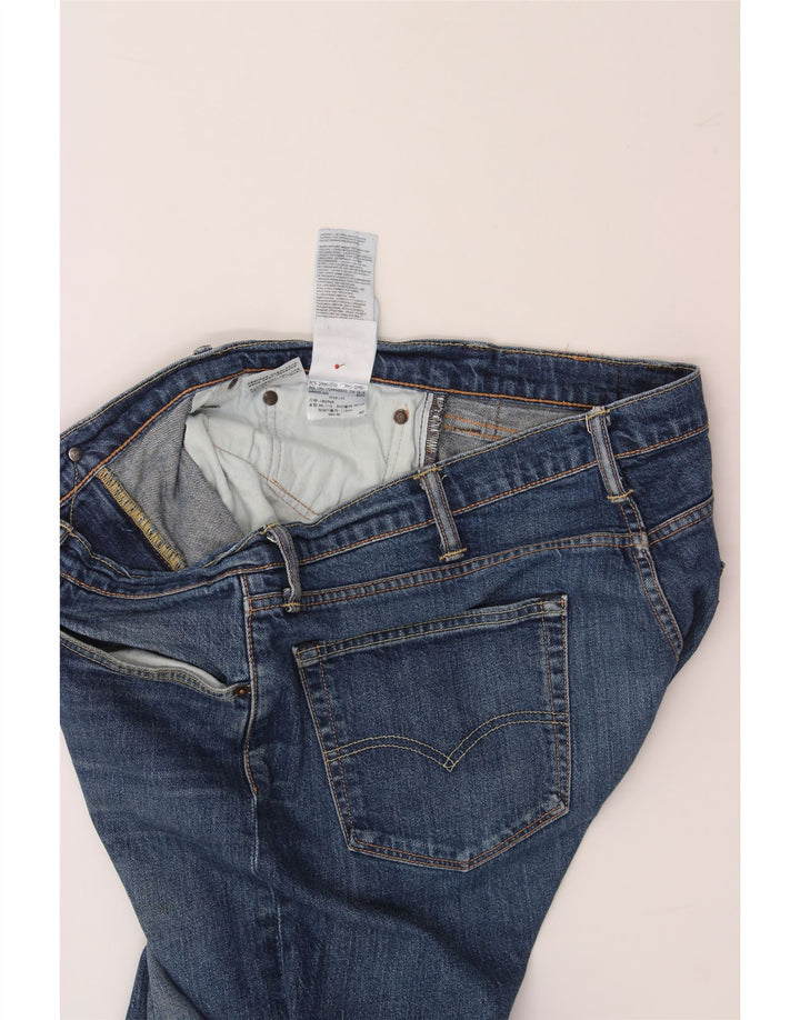 LEVI'S Jeans retos masculinos W38 L32 algodão azul