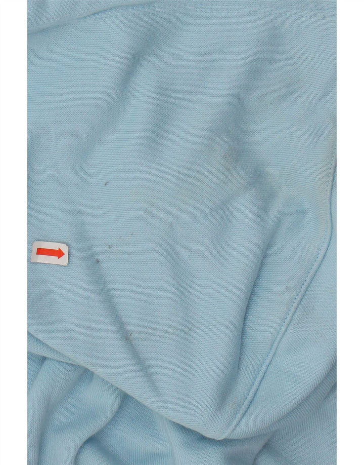 CHAMPION Suéter feminino com capuz e estampa oversized UK 10 pequeno azul