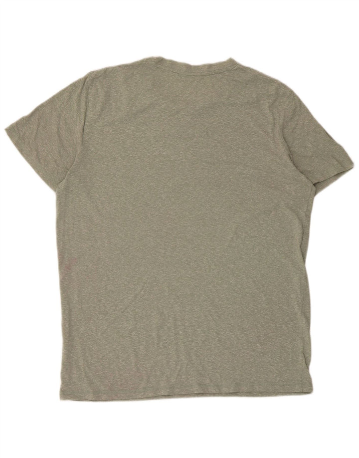 Camiseta masculina Jack & Jones grande poliéster manchado verde