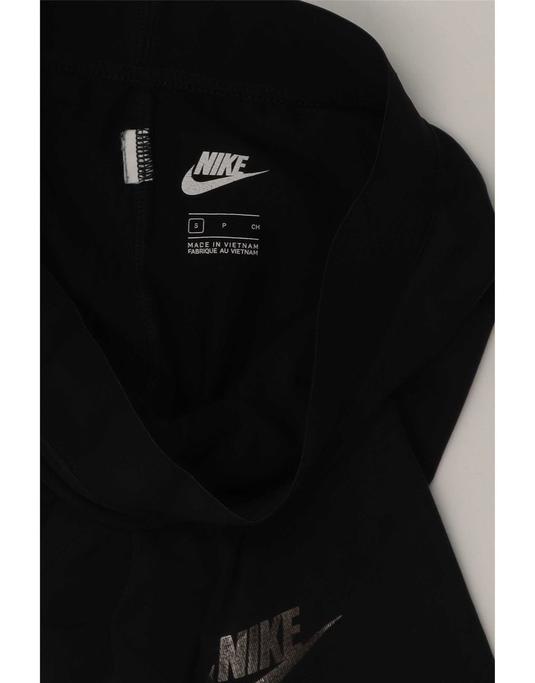 Leggings Nike Femininas Graphic UK 10 Pequenas Pretas Colorblock
