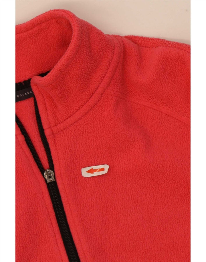 Jaqueta de lã feminina Marks & Spencer UK 20 2XL poliéster rosa