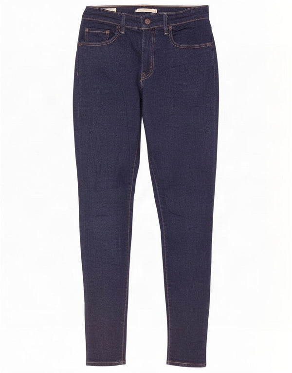 Calça jeans feminina Levi's 721 High Rise Skinny W28 L32 azul marinho algodão