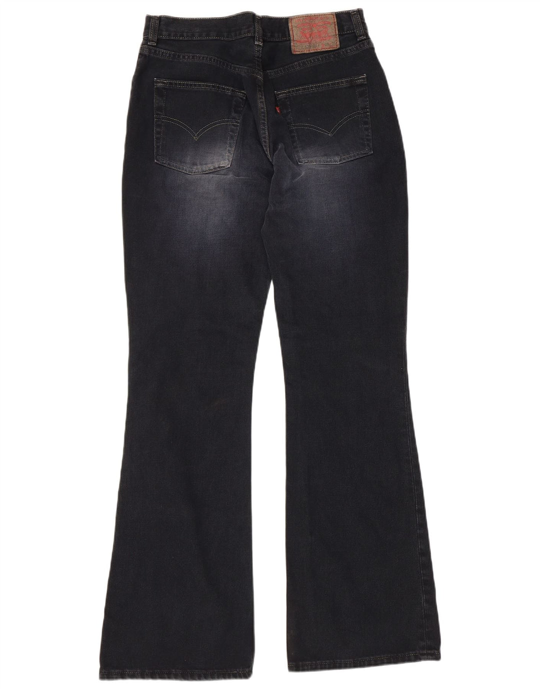 Calça jeans feminina LEVI'S 525 Bootcut W30 L34 algodão preto