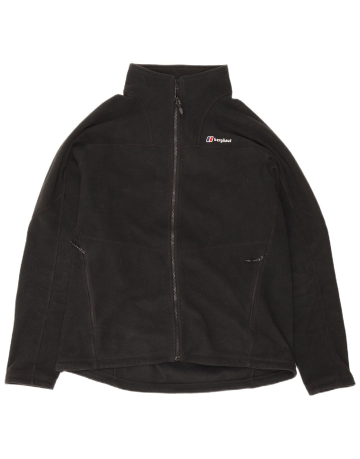 Jaqueta de lã masculina Berghaus UK 42 XL poliéster cinza