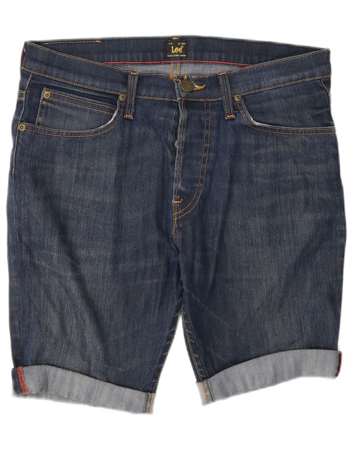 Shorts jeans Lee feminino Jegger W31 algodão azul médio