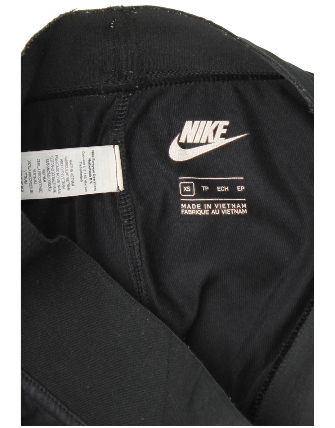 Leggings Nike Feminino UK 4 XS Algodão Preto