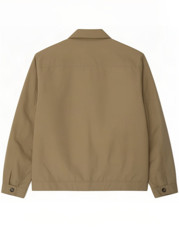 James Pringle Mens Bomber Jacket UK 42 XL Khaki Poliéster