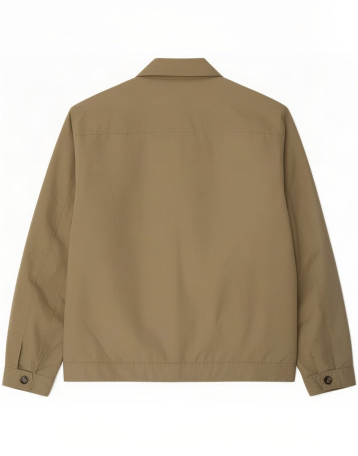 James Pringle Mens Bomber Jacket UK 42 XL Khaki Poliéster