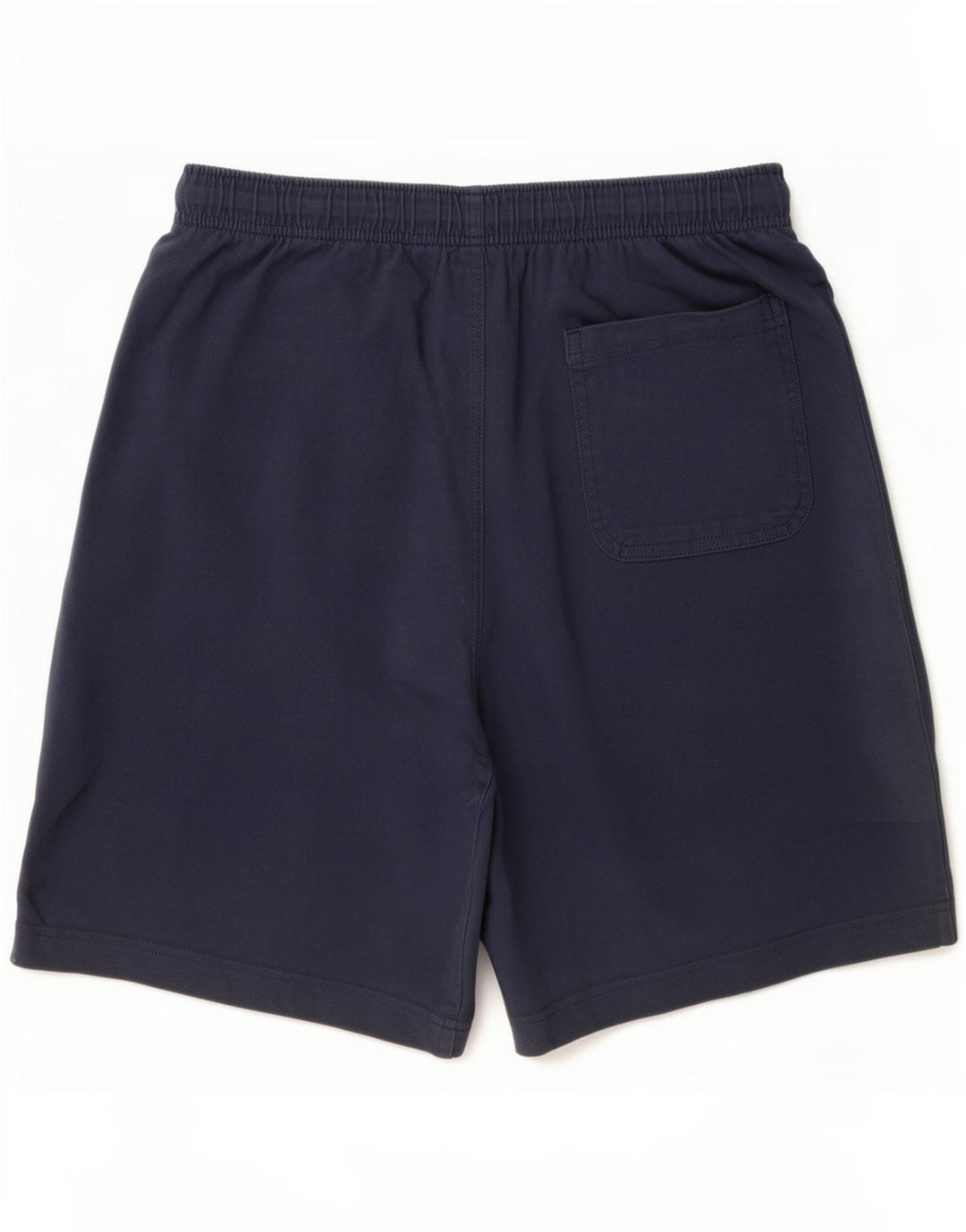 Shorts esportivos masculinos Nike médio azul marinho algodão