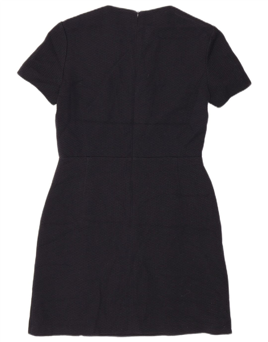 Vestido bainha feminino FRENCH CONNECTION UK 12 poliéster azul marinho médio