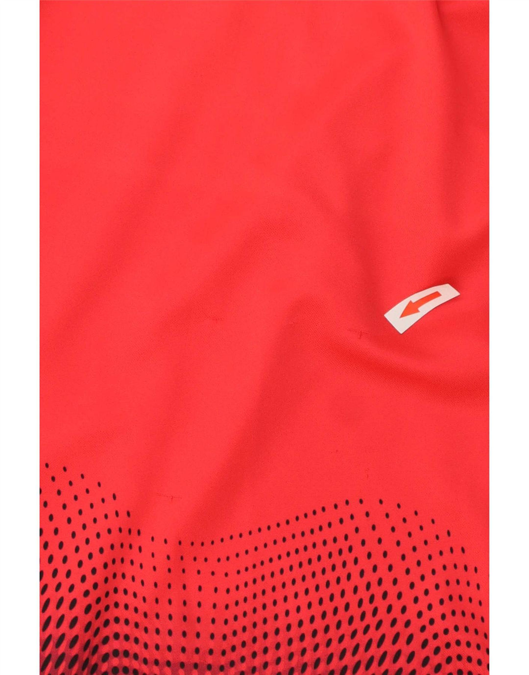 Camiseta Nike Masculina Dri Fit Top Pequeno Colorblock Vermelho