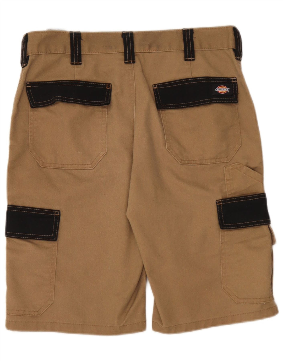Shorts cargo masculino Dickies W31 poliéster colorblock bege médio