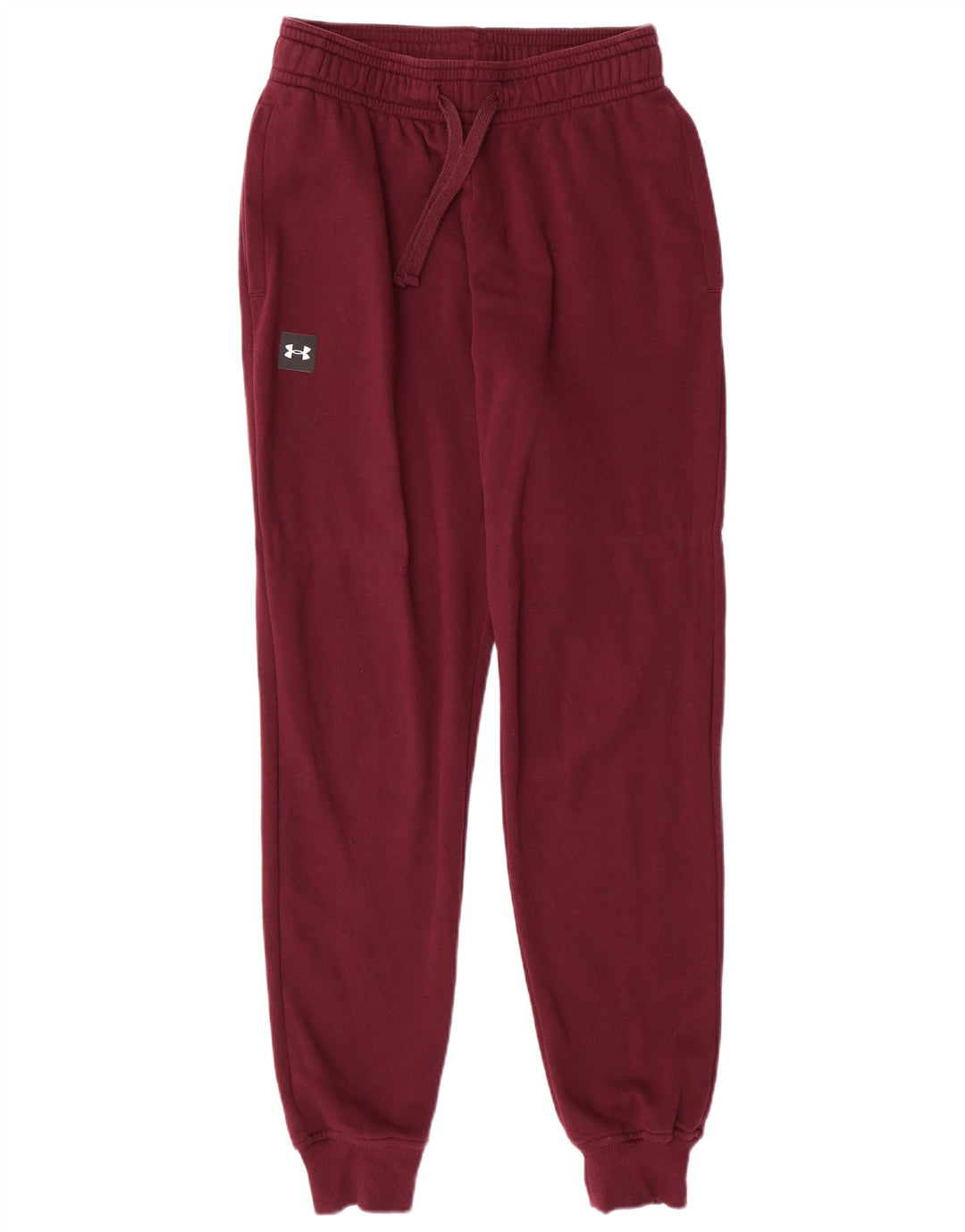 Calça de treino masculina UNDER ARMOUR de algodão marrom pequeno