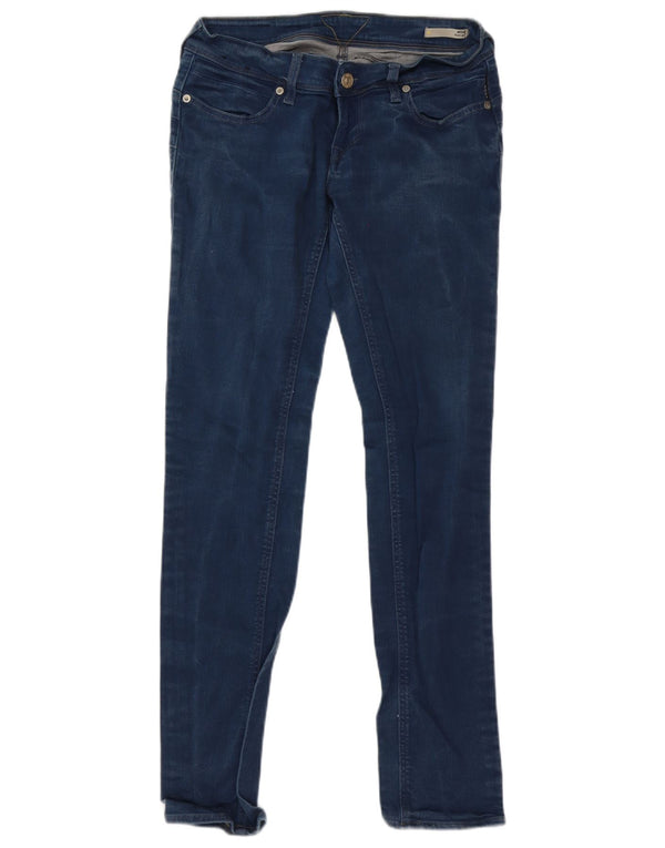 Meltin' Pot feminino Mom Slim Jeans W28 L32 algodão azul