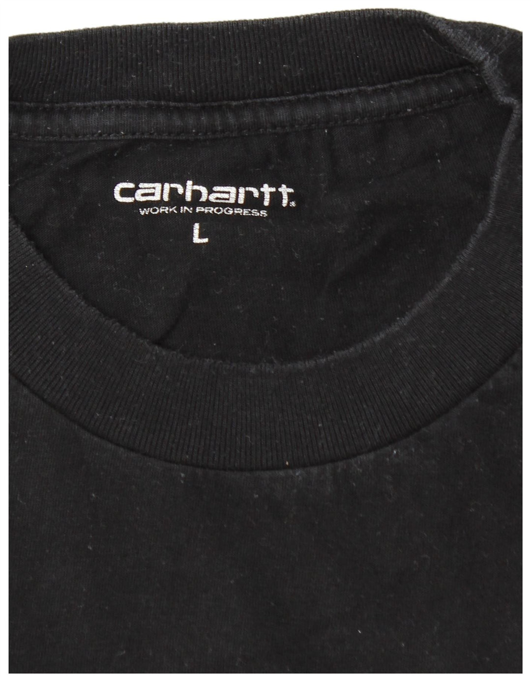 Camiseta gráfica masculina CARHARTT grande algodão preto