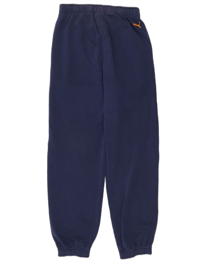Calças de treino Puma Boys Graphic Joggers 13-14 anos azul marinho