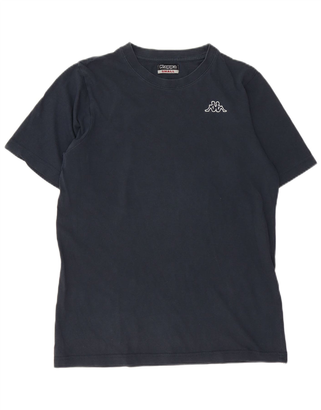 Camiseta masculina Kappa top pequeno algodão azul marinho
