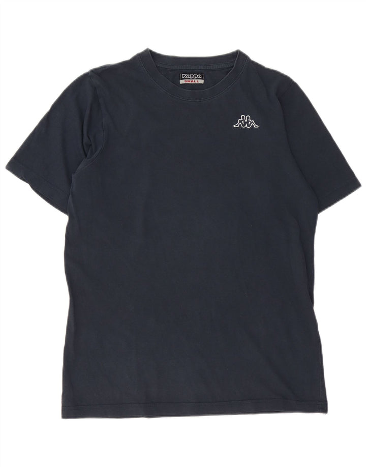 Camiseta masculina Kappa top pequeno algodão azul marinho