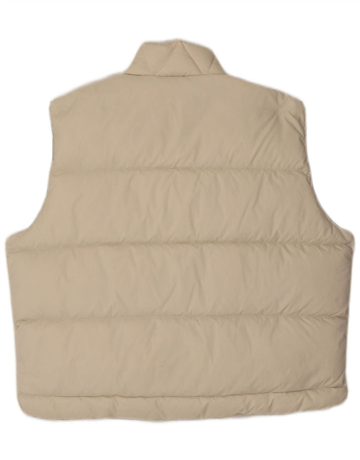 Colete acolchoado masculino Murphy & Nye UK 44 2XL poliamida branco