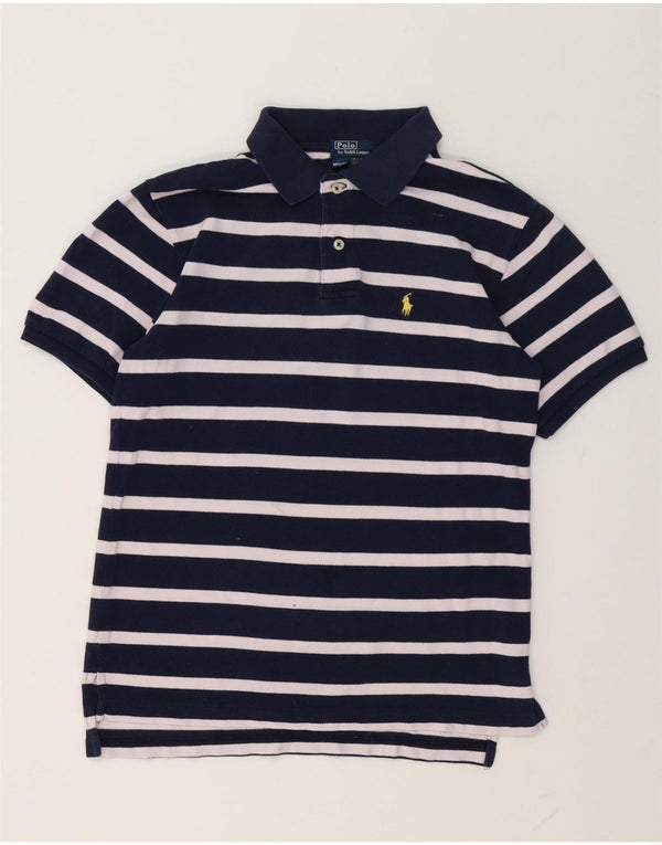Polo Ralph Lauren Menino Polo 12-13 Anos Médio Listrado Azul Marinho