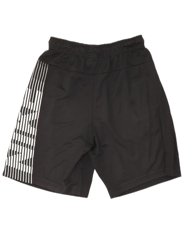 Shorts esportivos gráficos masculinos Nike Dri Fit, pequeno, preto, risca de giz, poliéster