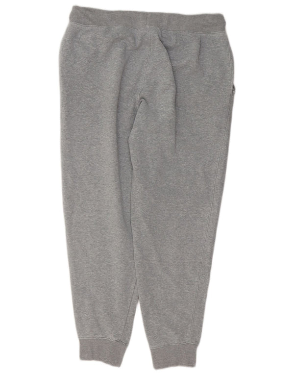 Calça de treino feminina Fila joggers grande algodão manchado cinza