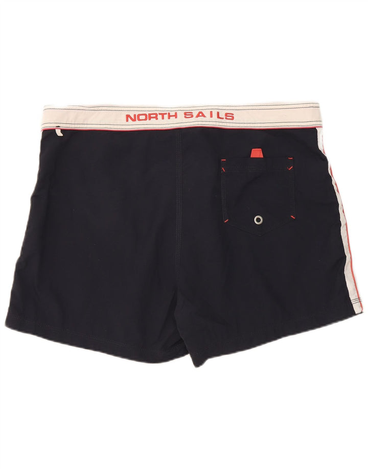 Shorts de natação masculino North Sails XL azul marinho Colourblock poliamida