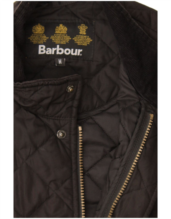 Jaqueta acolchoada masculina Barbour UK 38 médio preto