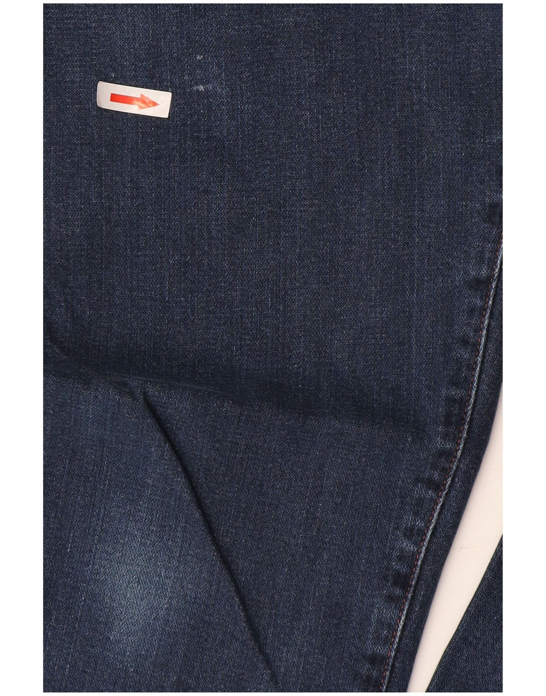 Wrangler Mens Straight Jeans W34 L32 Azul Algodão