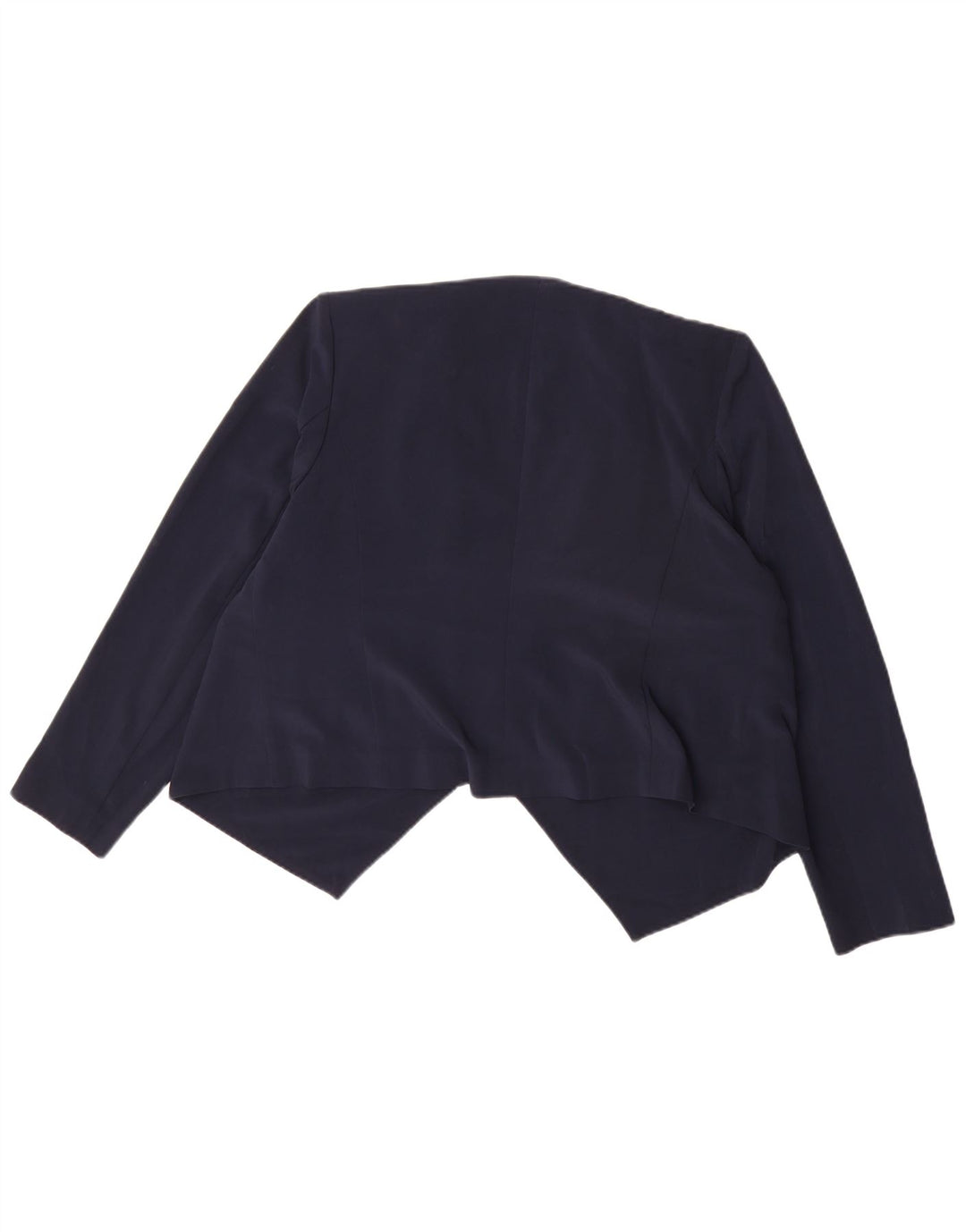 Bolero feminino Marks & Spencer UK 16 grande poliéster azul marinho