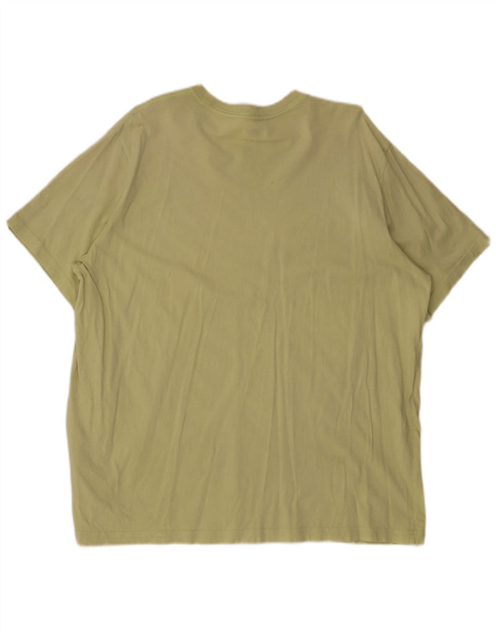 Camiseta masculina relaxada Levi's Top XL algodão cáqui