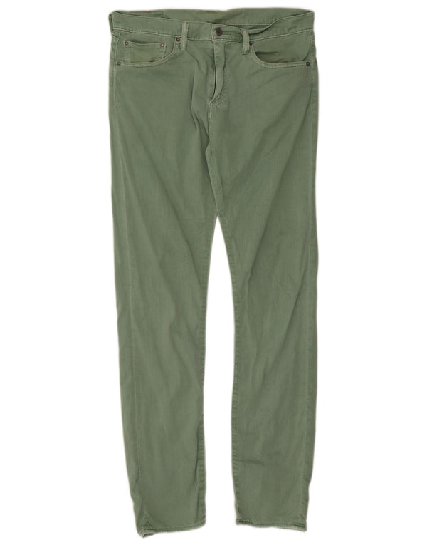 Jeans feminino Levi's 508 Tapered W32 L34 algodão verde